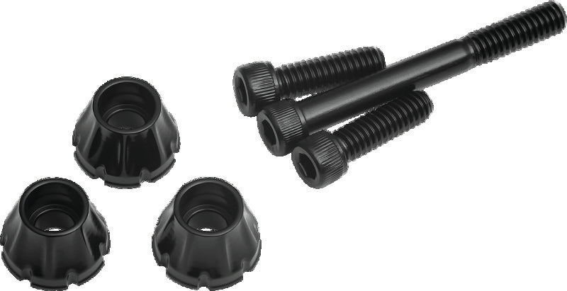 Kuryakyn Windshield Screws 14-Up FL Touring Models Black - 5720