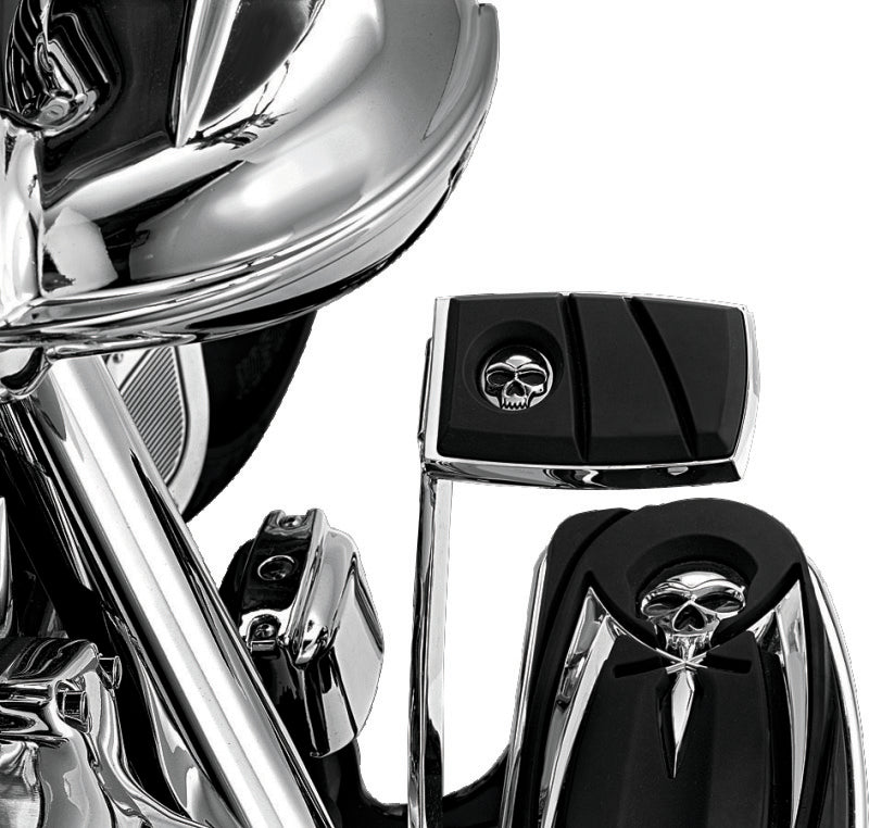 Kuryakyn Zombie Brake Pedal Pad For FL Models Chrome - 4406
