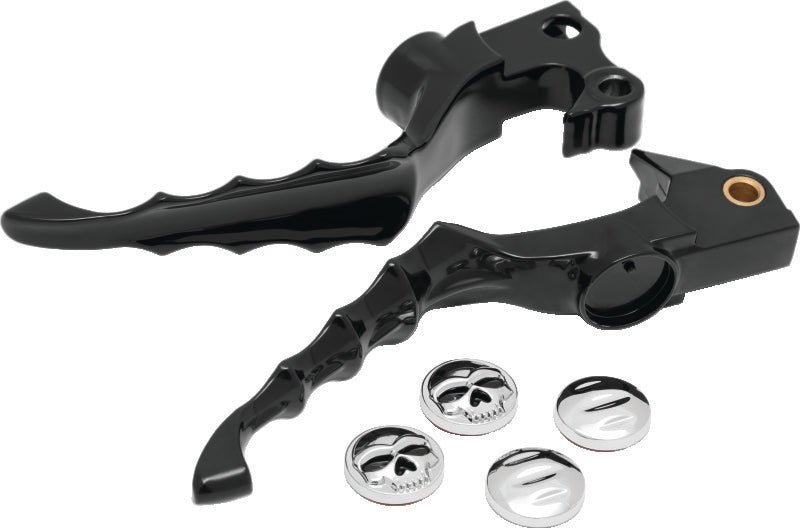 Kuryakyn Zombie Levers 2004-2013 XL Models Gloss Black - 1092