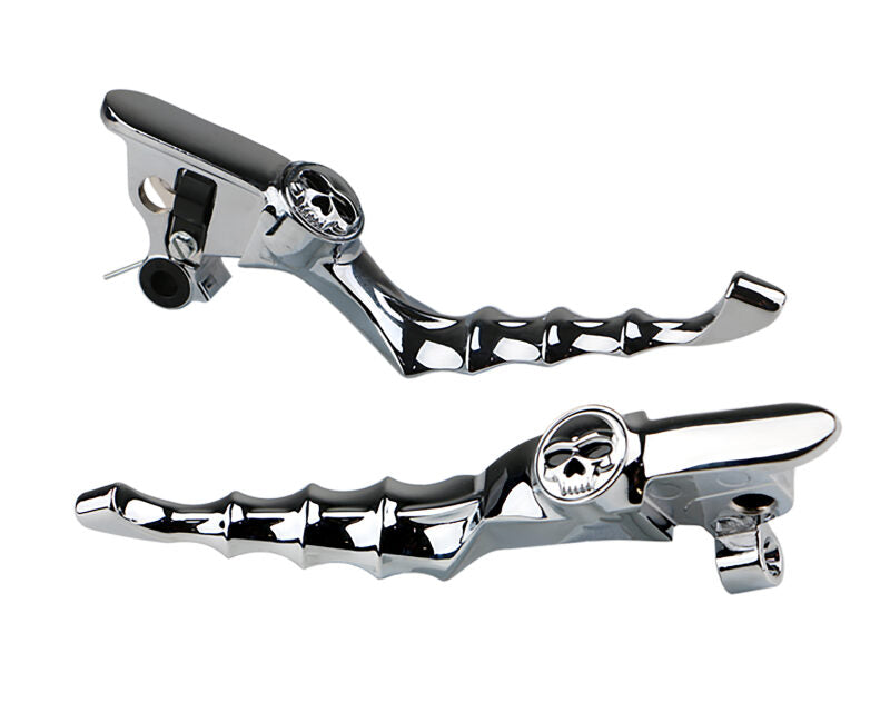 Kuryakyn Zombie Levers 2021-2023 and select 2024-2025 Touring Chrome - 10186-1