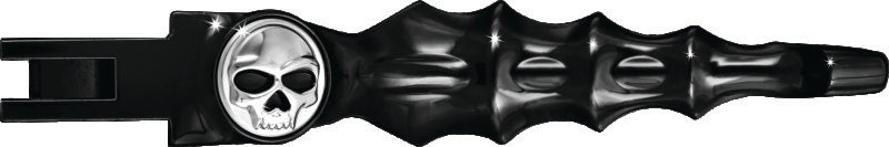 Kuryakyn Zombie Levers 96-Up Cable Gloss Black - 1090