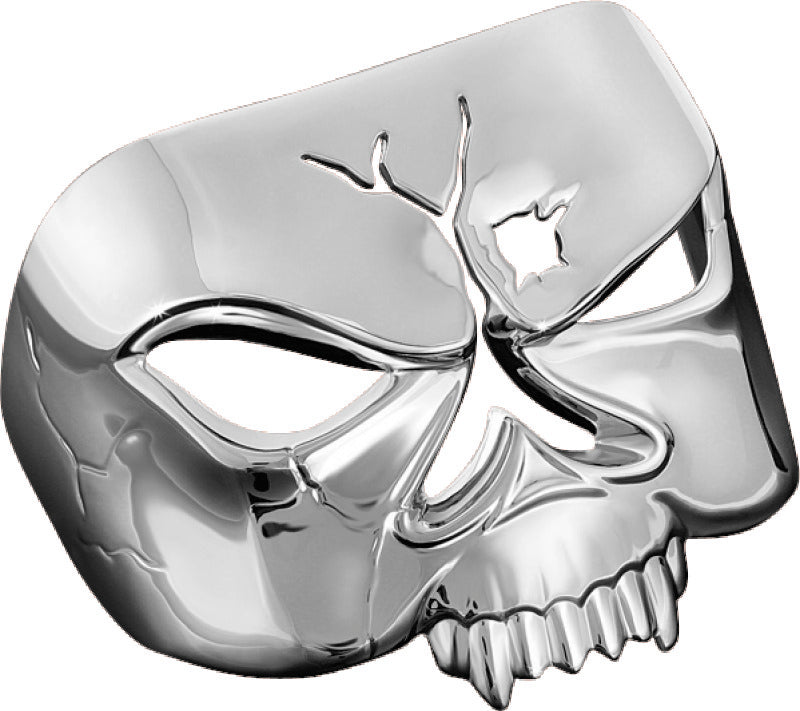 Kuryakyn Zombie Taillight Cover Chrome - 9009