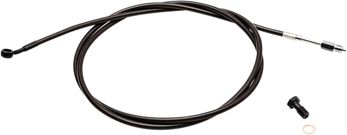 LA CHOPPERS Hydraulic Clutch Line — Midnight - Clutch Cable 0652-2025
