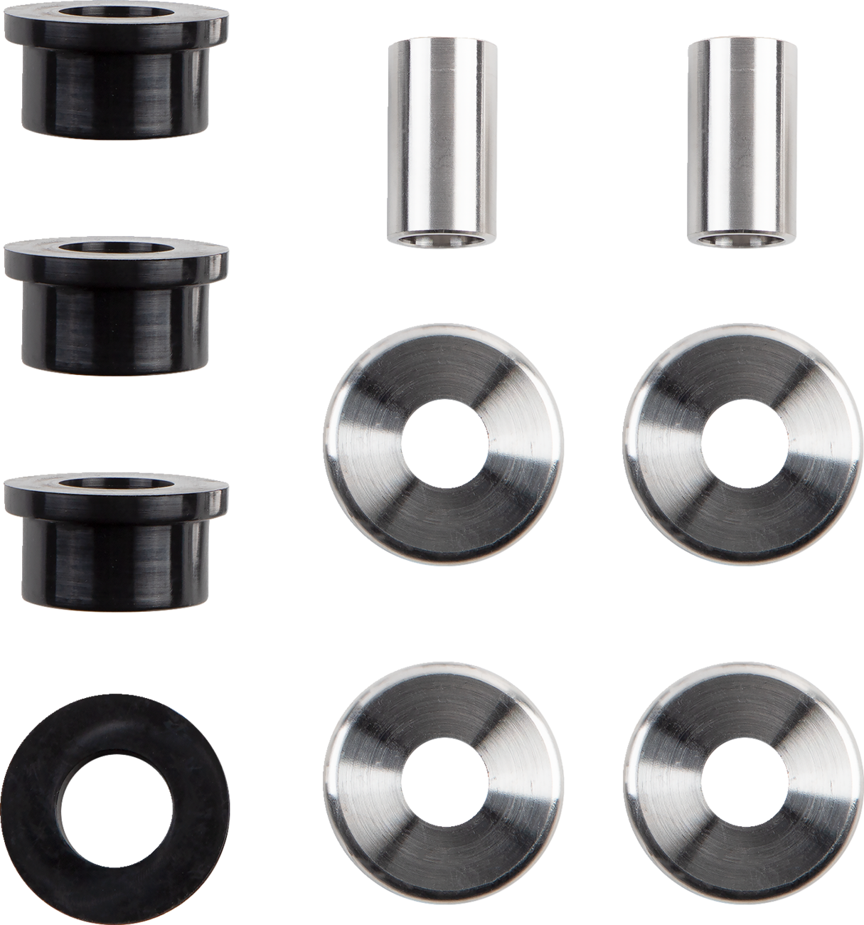 LA CHOPPERS Riser Bushings - Polyurethane / Polished 0602-1436