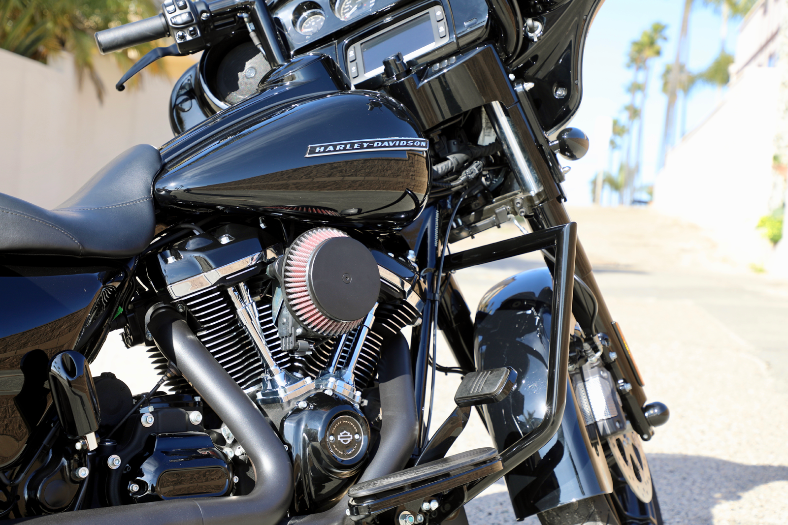 LA CHOPPERS Twin Peaks Engine Guard
