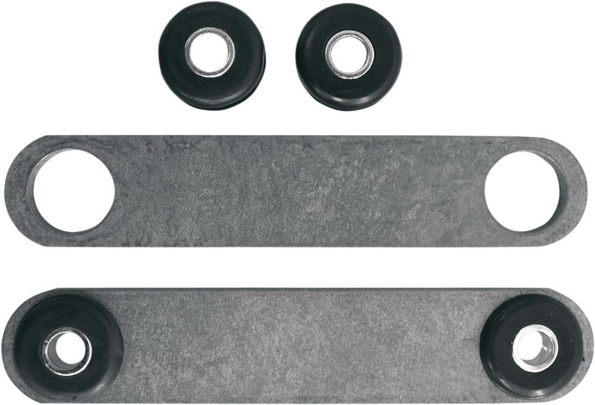 LA CHOPPERS Weld-On Gas/Oil Tank Tab Kit - Weld-On Tab Mount Kit / Gas/Oil Tank 0704-0009