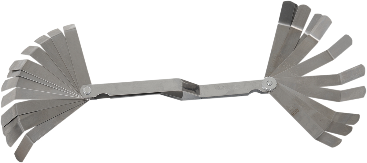 LANG TOOLS 26-Blade Offset Feeler Gauge - Offset Feeler Gauge Set 3801-0249