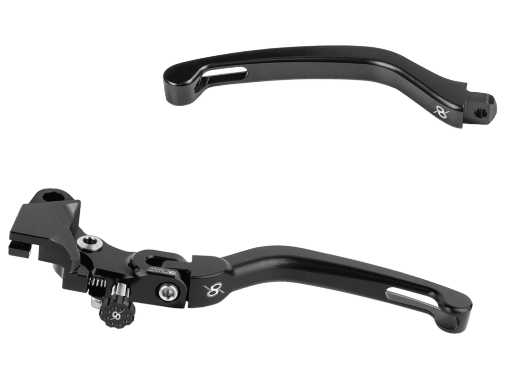 Bonamici Brembo RCS Kawasaki Ninja ZX-6R Matching Brake & Clutch Levers (2019+) (Black)