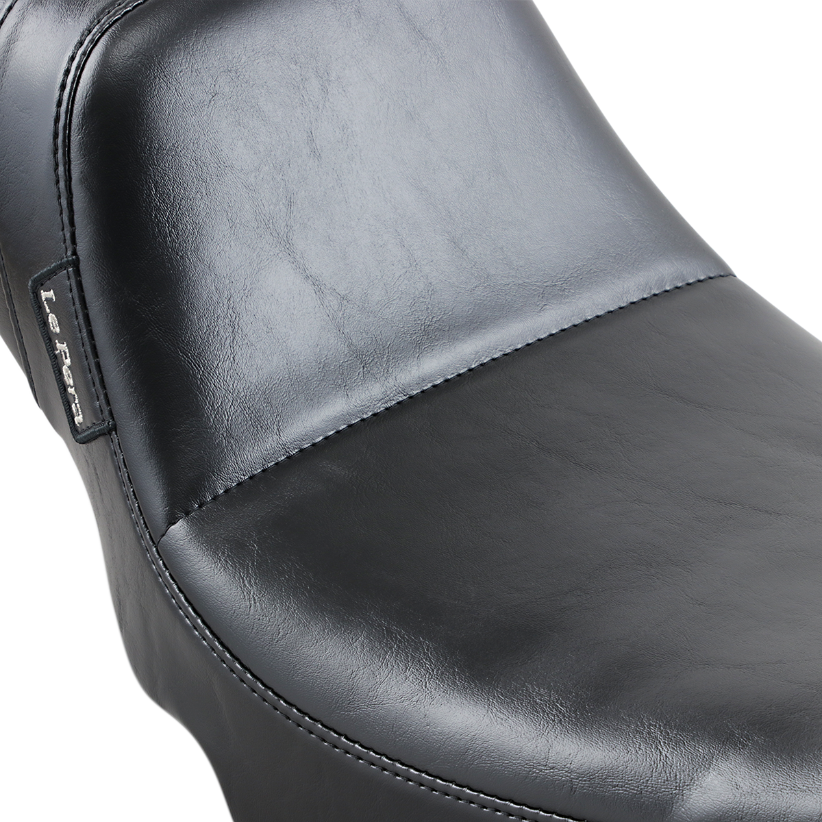 LE PERA Daytona Daddy Long Legs 2-Up Vinyl Seat - Daytona Daddy Long Legs Seat / Black / Dyna '06-'17 0803-0488