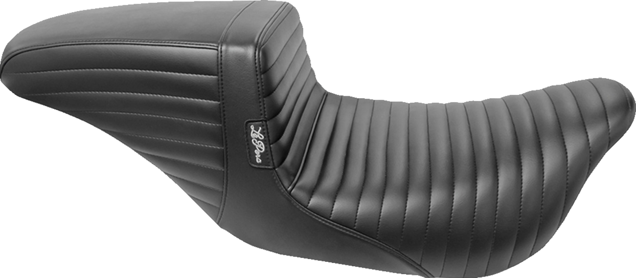 LE PERA Kickflip Daddy Long Legs Seat - Pleated / Black / FL '08-'23 0801-1164