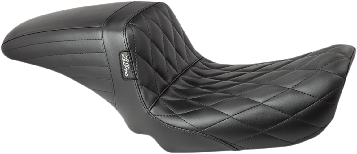 LE PERA Kickflip Seat — Gripper - Kickflip Seat / Diamond / Black / FXD '04-'05 0803-0638