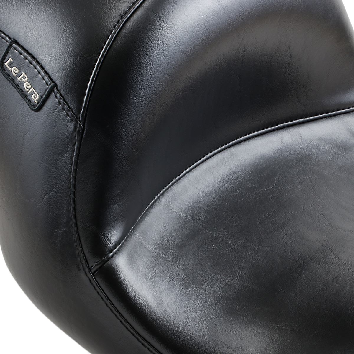 LE PERA Maverick Up-Front Seat - Without Backrest / Smooth / Black / FL '08-'23 0801-0712
