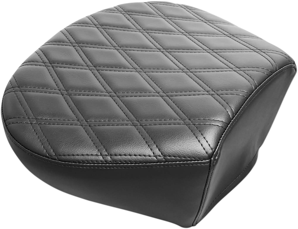 LE PERA Monterey Sport Pillion Pad - Double Diamond / Black / FL '08-'23 0801-1210
