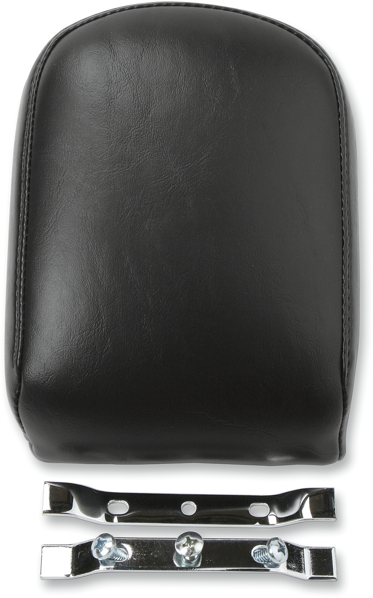 LE PERA Sissy Bar Pad - Backrest Pad / Smooth / Black w/o Studs DS-265452