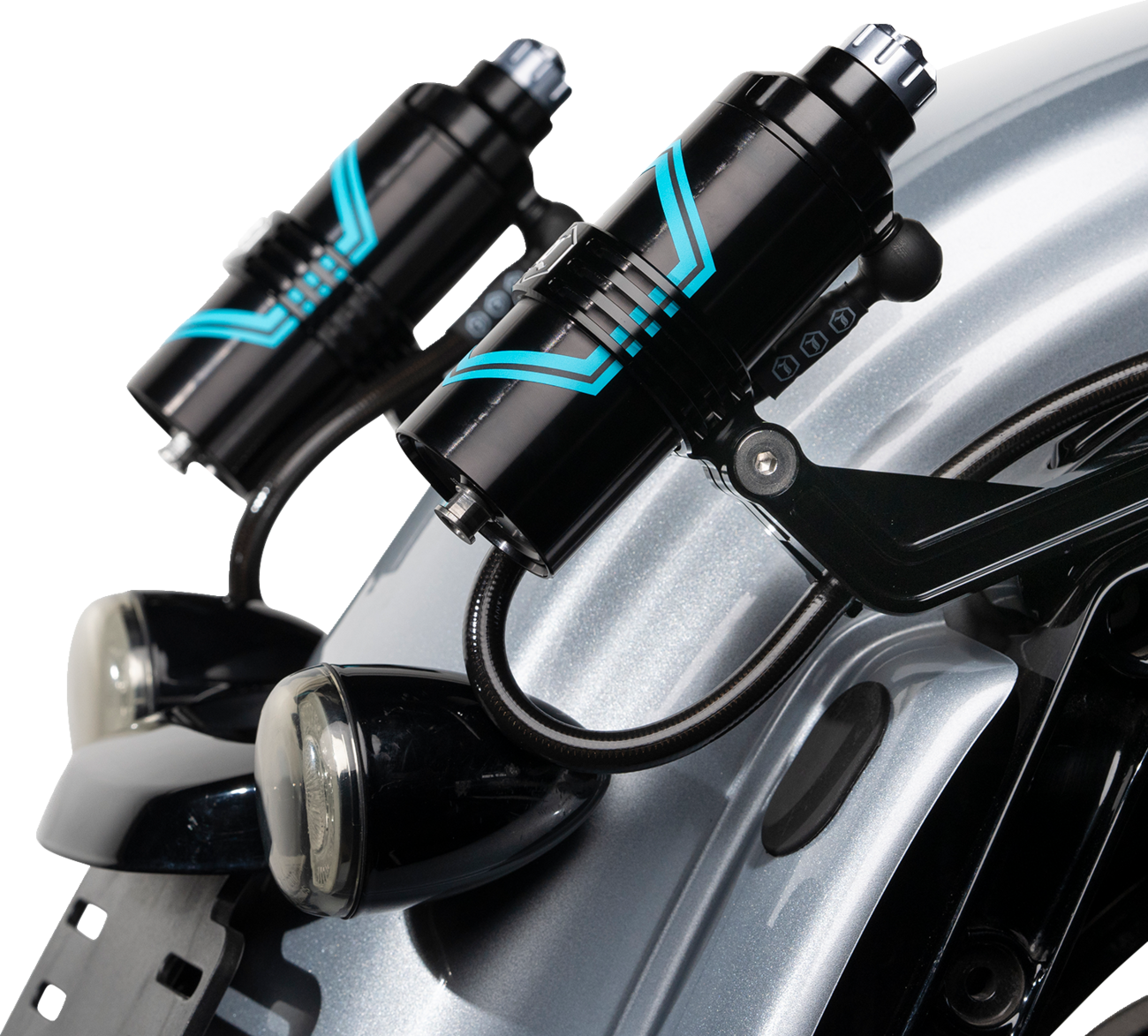 LEGEND SUSPENSION REVO ARC Billet Remote Reservoir External Mounts