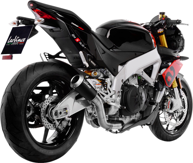 LEOVINCE LV-10 Black Edition Slip-On Muffler - LV-10 Black Edition Muffler / RSV4/Tuono 1811-3882