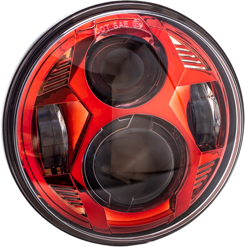 LETRIC LIGHTING CO 5.75" LED Headlight - LLC-CC-5R