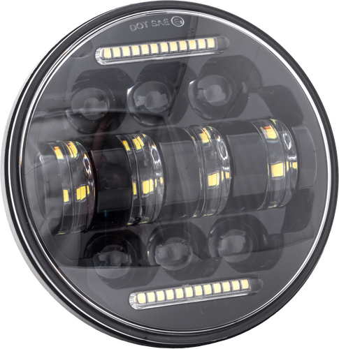 LETRIC LIGHTING CO 5.75" LED Headlight - LLC-LHC-5D