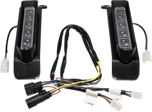 LETRIC LIGHTING CO Saddlebag Filler LED Inserts - LLC-PSBF-B