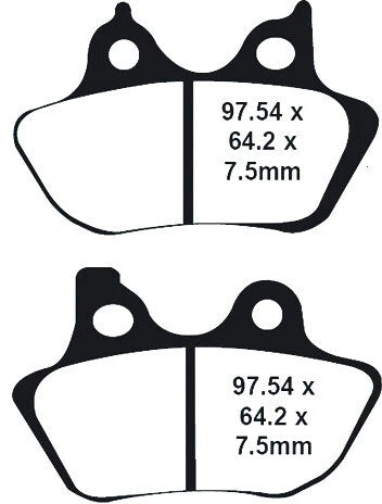 LYNDALL BRAKES Profiled Brake Pad - 7195-X-P