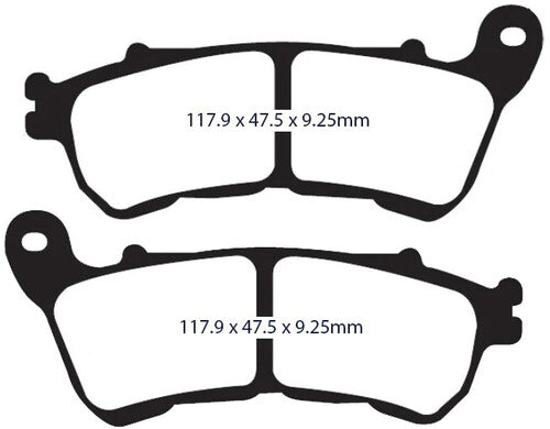 LYNDALL BRAKES Z Plus Brake Pads - 7236-Z