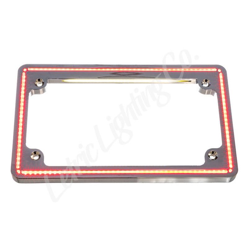 Letric Lighting 14+ HD E Glide/Ultra/S Glide/RGuide Ultra/R KG Perfect Plate Lt Licse Plate Chrome - LLC-PPL-C7