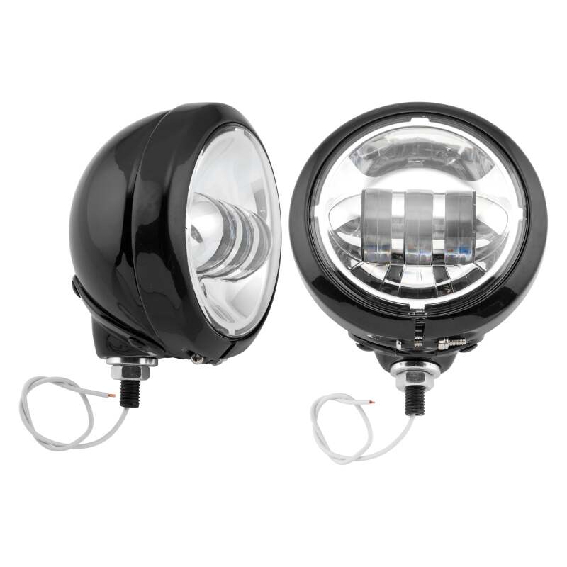 Letric Lighting 4.5in Passing Lamps Chrome - LLC-PL-CB