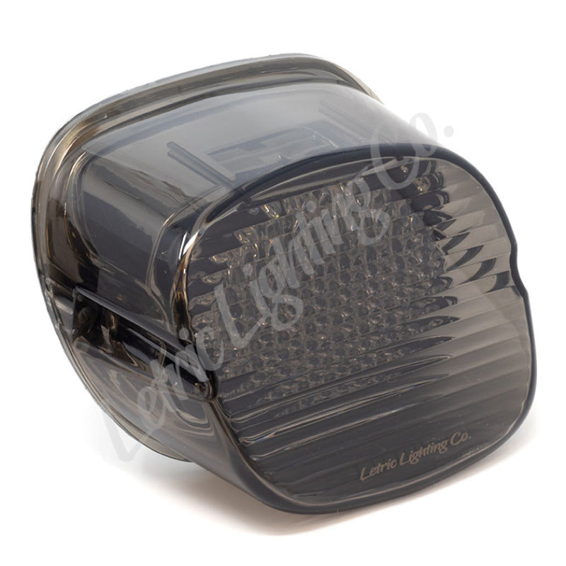 Letric Lighting Deluxe Slantback LED Taillight Smoke - LLC-DS-S