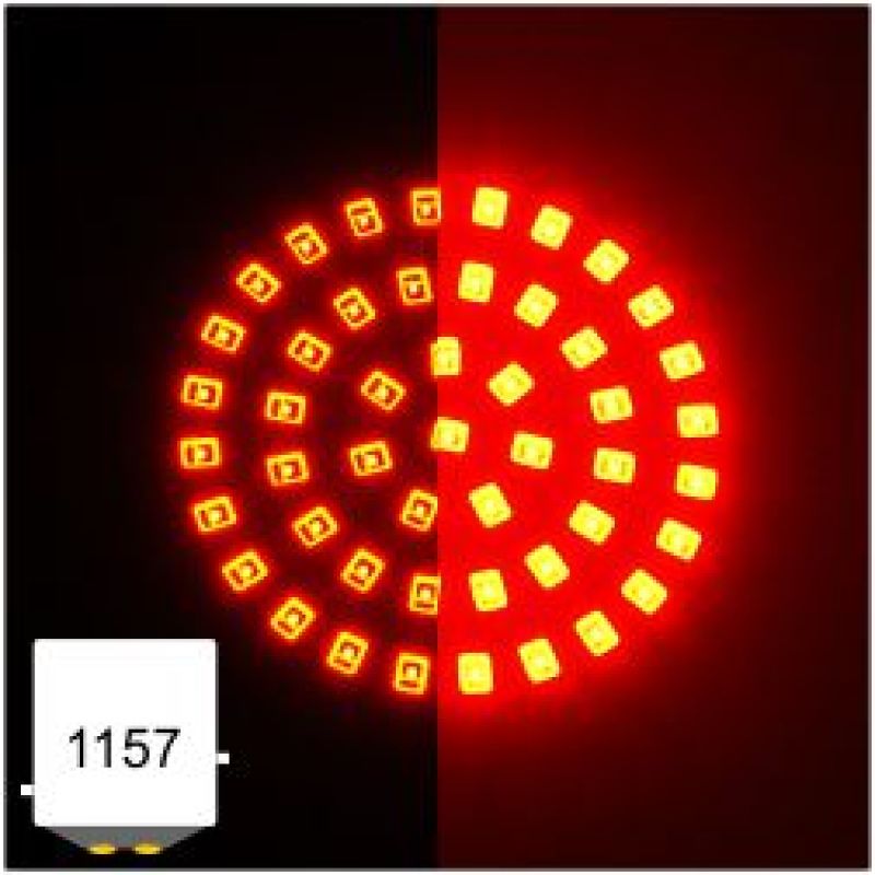 Letric Lighting Premium Bullet Style Insert 1157 Red - LLC-P7R