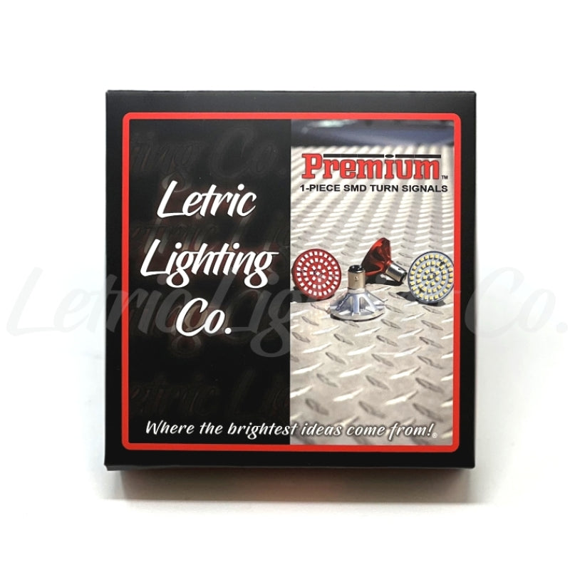 Letric Lighting Premium Front Rear Turn Signal Combo Kit - White/ Amber & Red/Red - LLC-PPBK