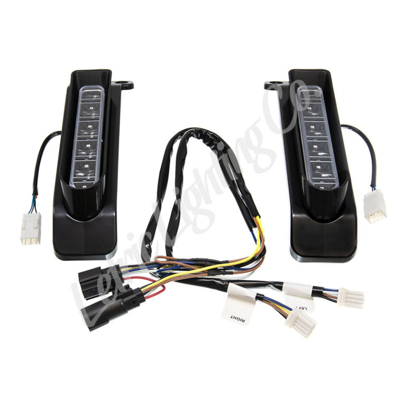 Letric Lighting Saddlebag Filler Support LED Black - LLC-PSBF-B