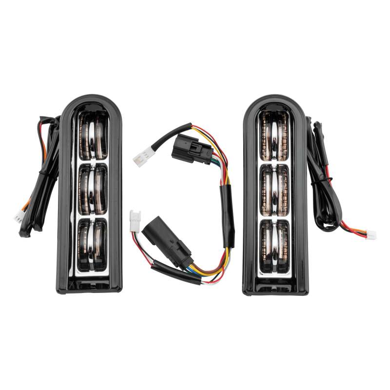 Letric Lighting Saddlebag Filler Support LED Black - LLC-SBF-B