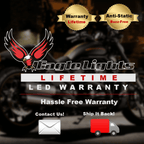 Eagle Lights 3 1/4" Rear LED Turn Signal Kit For Harley-Davidson® Motorcycles - Generation I / Amber