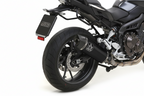 71925AKN Arrow Maxi Race-Tech Slip-on Exhaust, Aluminum Dark for BMW R1250R/RS 19-20