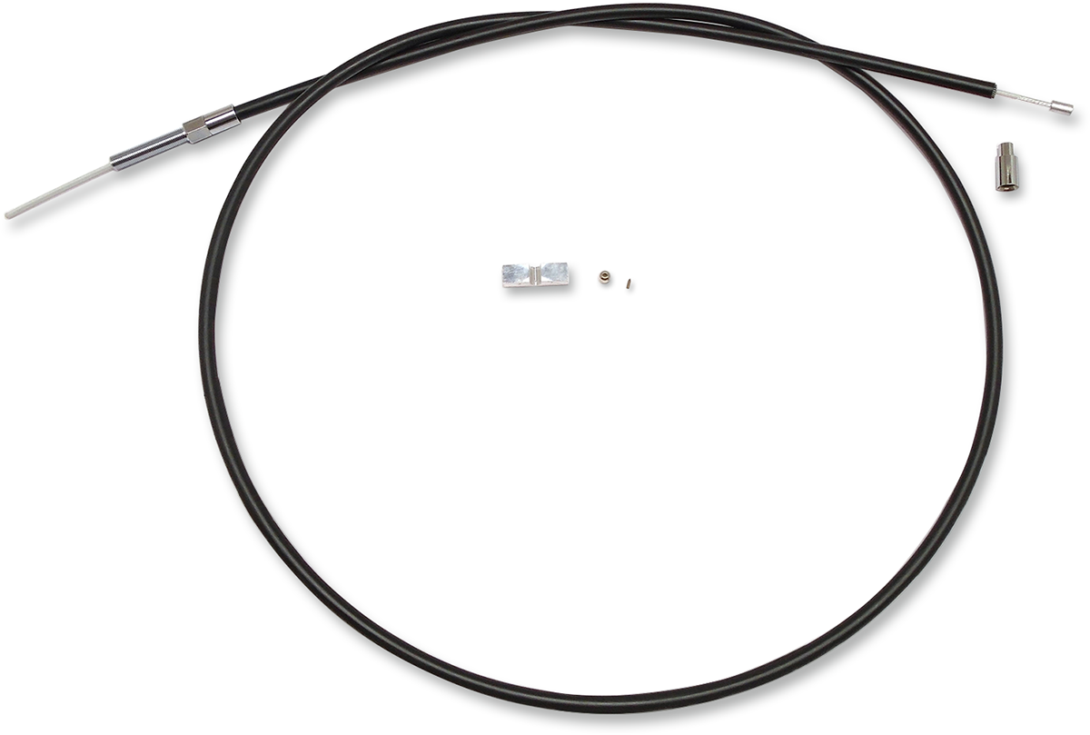 MAGNUM SHIELDING BYO™ Build Your Own™ Clutch Cable Kit - 74" - Big Twin - Black Vinyl - 0652-2277