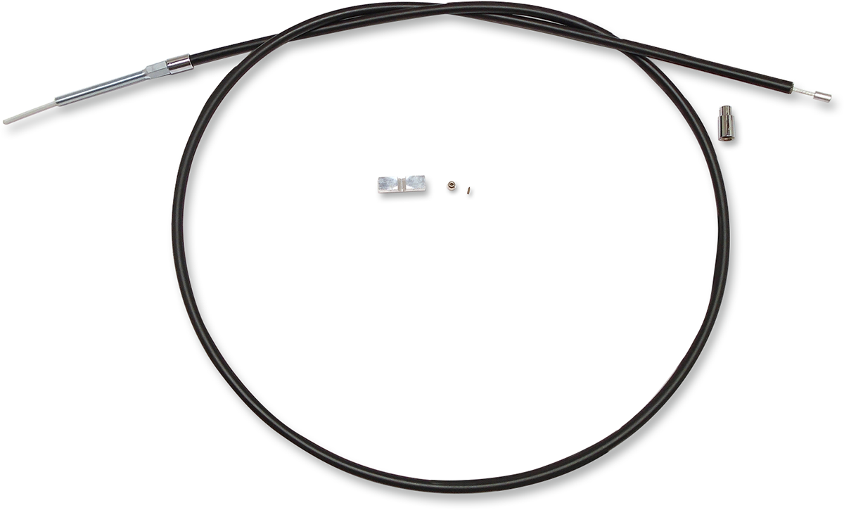 MAGNUM SHIELDING BYO™ Build Your Own™ Clutch Cable Kit - 74" - Sportster - Black Vinyl - 0652-2276