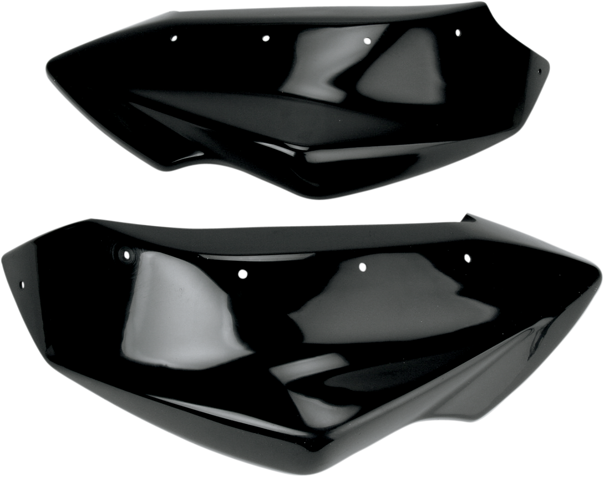 MAIER Fender Replacement Plastic — Add-On - Rear Fender / Black / KFX 450 R 1404-0288