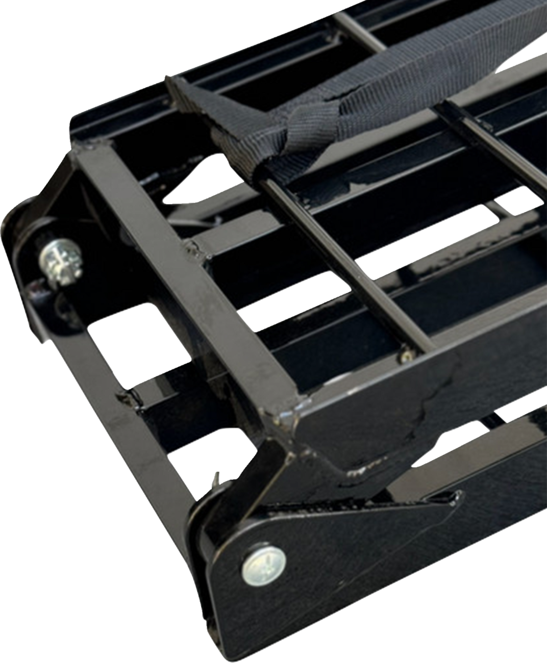 MATRIX CONCEPTS,LLC A1 Arch Folding Ramp - Aluminum / Black / 8' 3910-0119