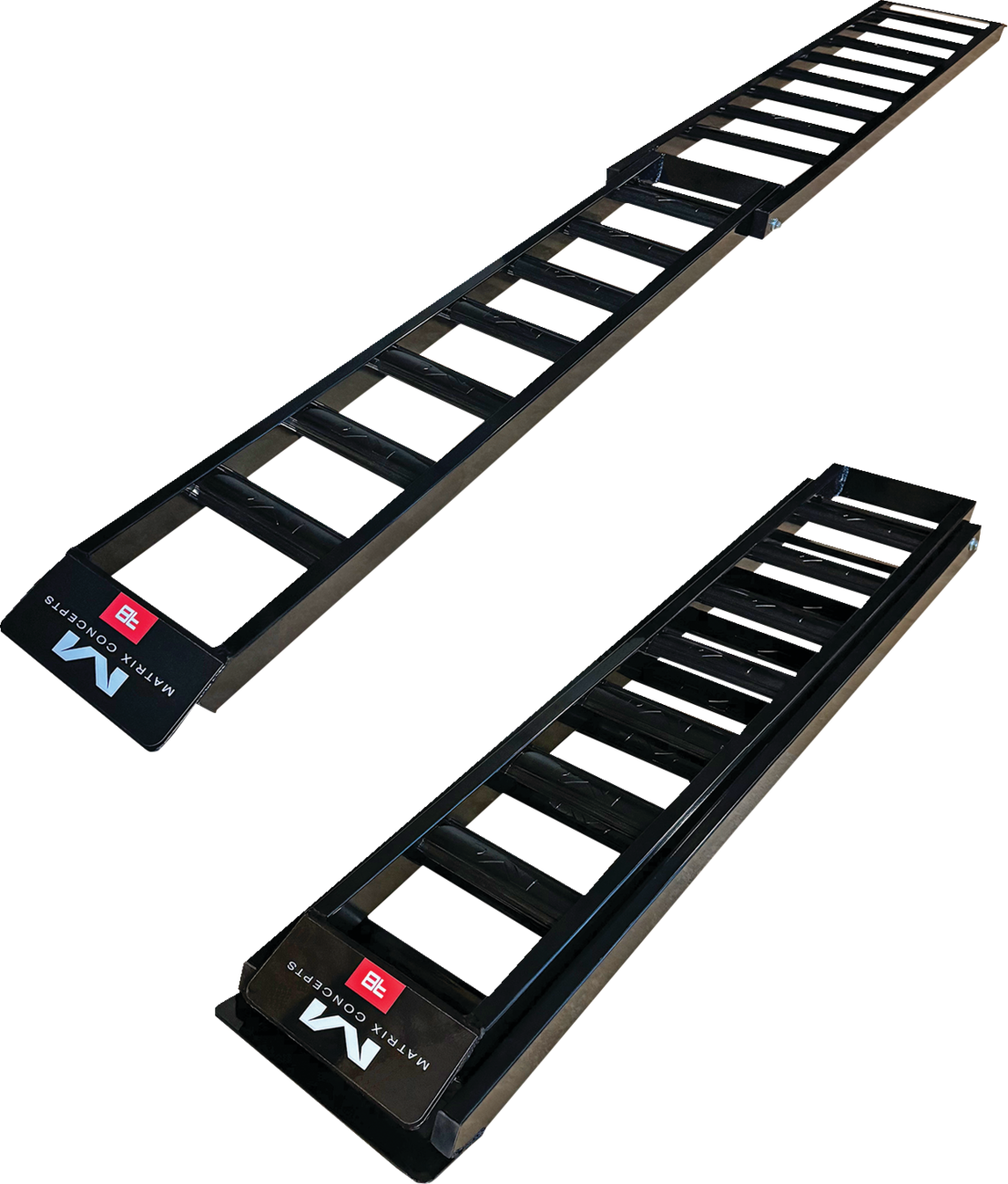 MATRIX CONCEPTS,LLC Folding Aluminum Ramp - A8 Folding Aluminum Ramp / 8 ft 3910-0108