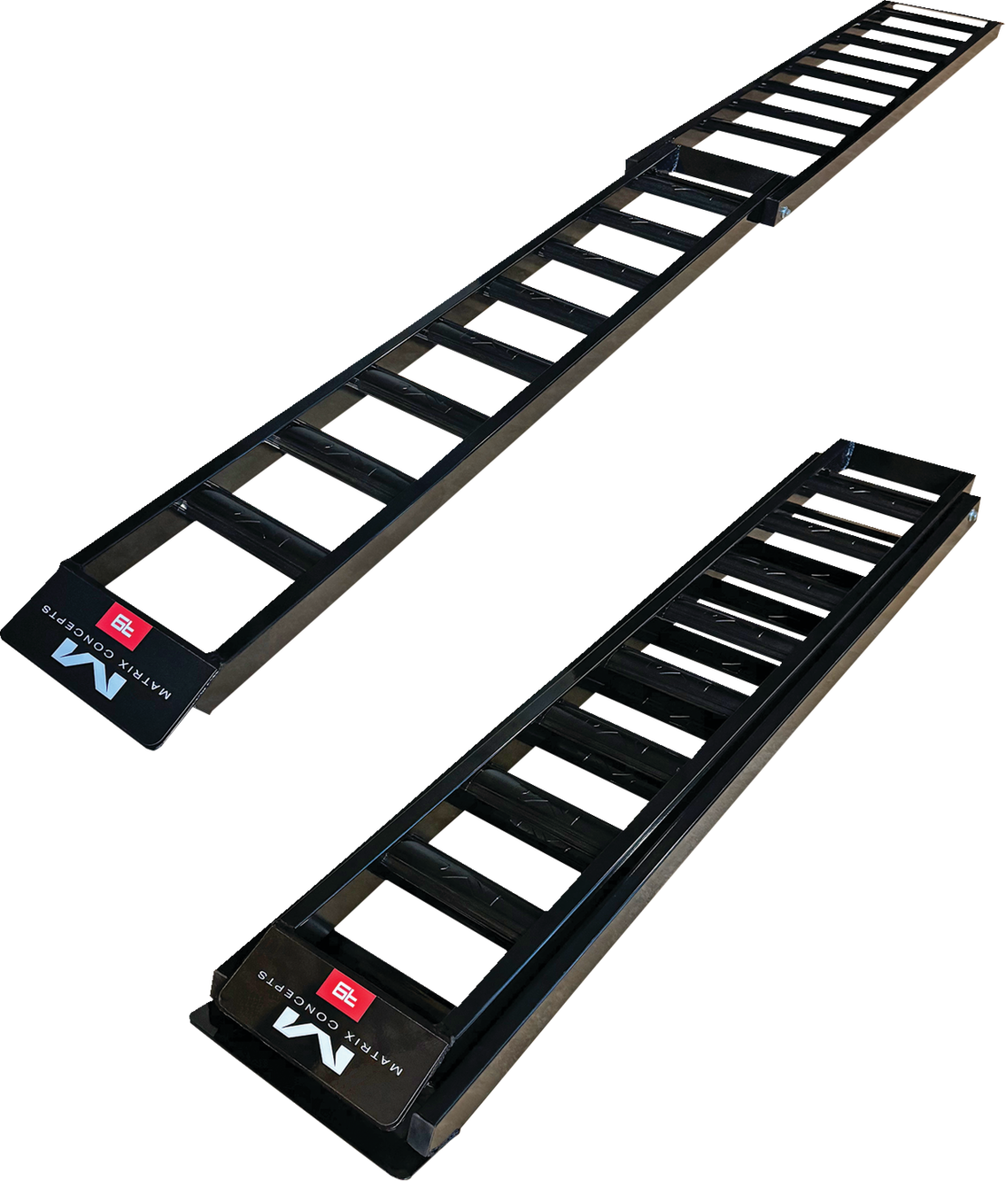 MATRIX CONCEPTS,LLC Folding Aluminum Ramp - A9 Folding Aluminum Ramp / 9 ft 3910-0109