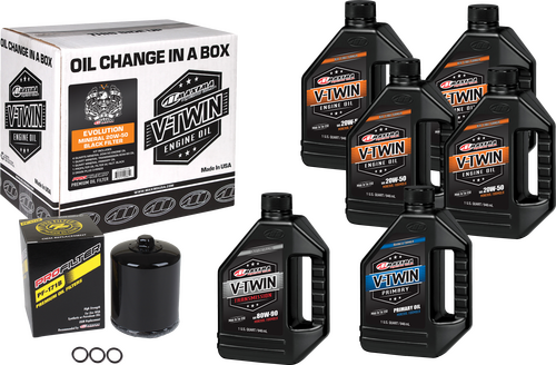 MAXIMA V-Twin Oil Change Kit - 90-069016PB