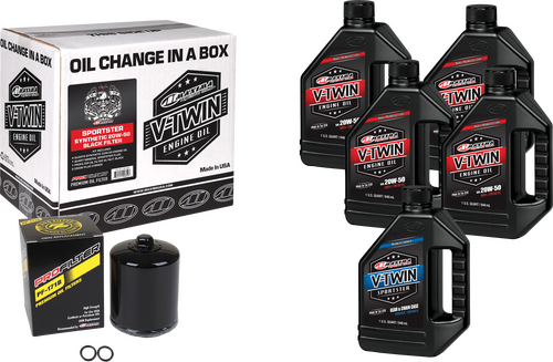 MAXIMA V-Twin Oil Change Kit - 90-119015PB
