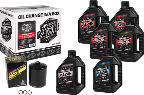 MAXIMA V-Twin Oil Change Kit - 90-119016PB