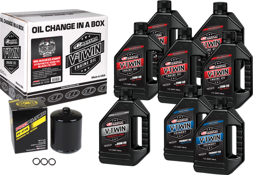 MAXIMA V-Twin Oil Change Kit - 90-129018PB