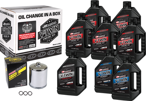 MAXIMA V-Twin Oil Change Kit - 90-129018PC