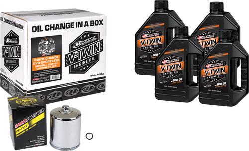 MAXIMA V-Twin Quick Change Oil Filter Kit - 90-069014PC