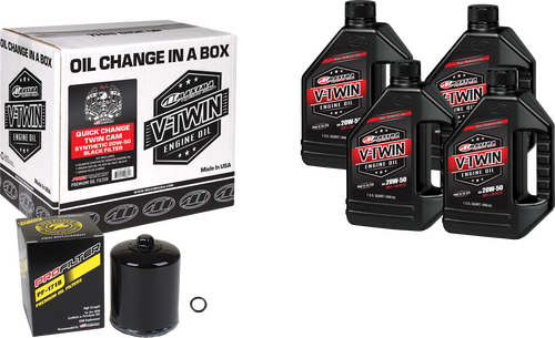 MAXIMA V-Twin Quick Change Oil Filter Kit - 90-119014PB