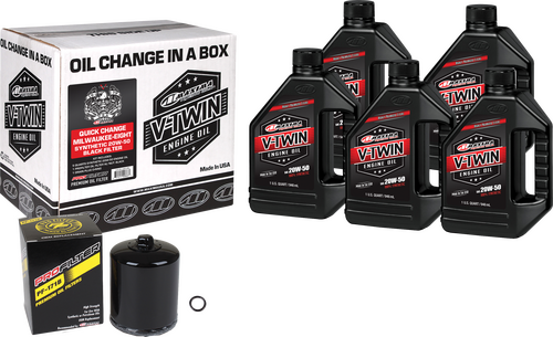 MAXIMA V-Twin Quick Change Oil Filter Kit - 90-129015PB