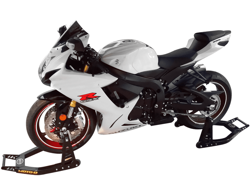 MOTO-D "Race" Front + Rear Motorcycle Stands (Aluminum) (Combo)