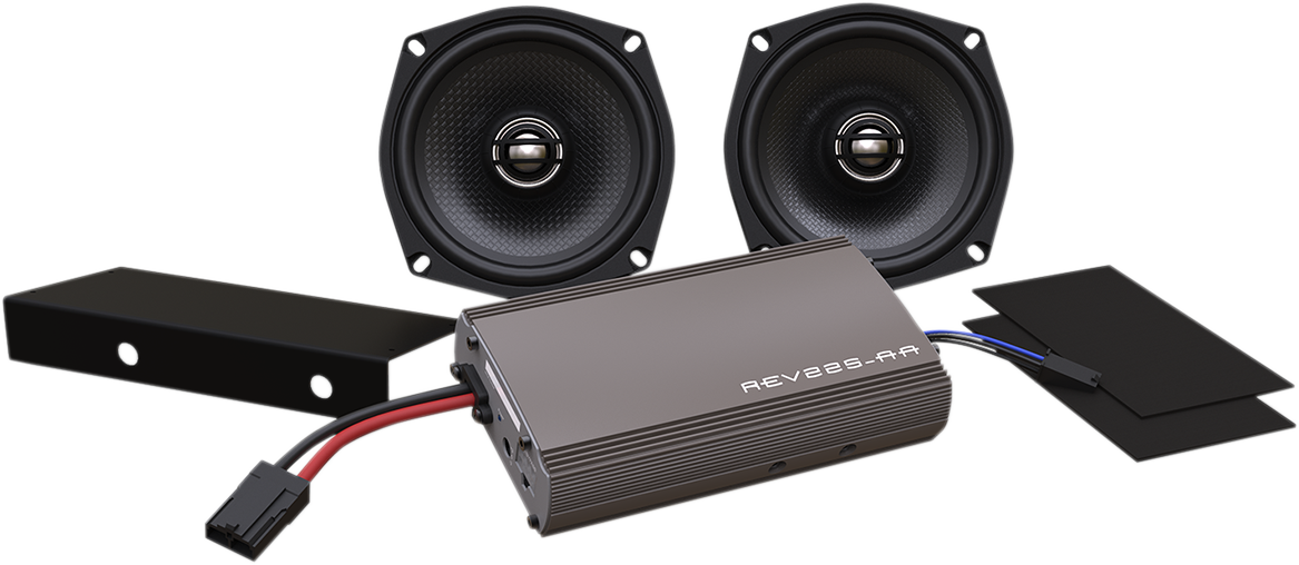 METRIX KVR Power Speaker/Amp Kit XL - Speaker/Amplifier Kit / Kawasaki Vulcan 4405-0654